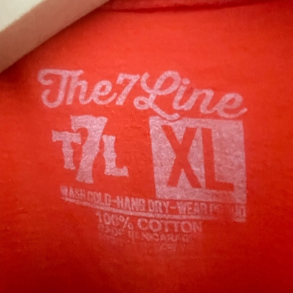 7 Line Army men’s XL orange Mr. Met 8 bit tee - Picture 4 of 6